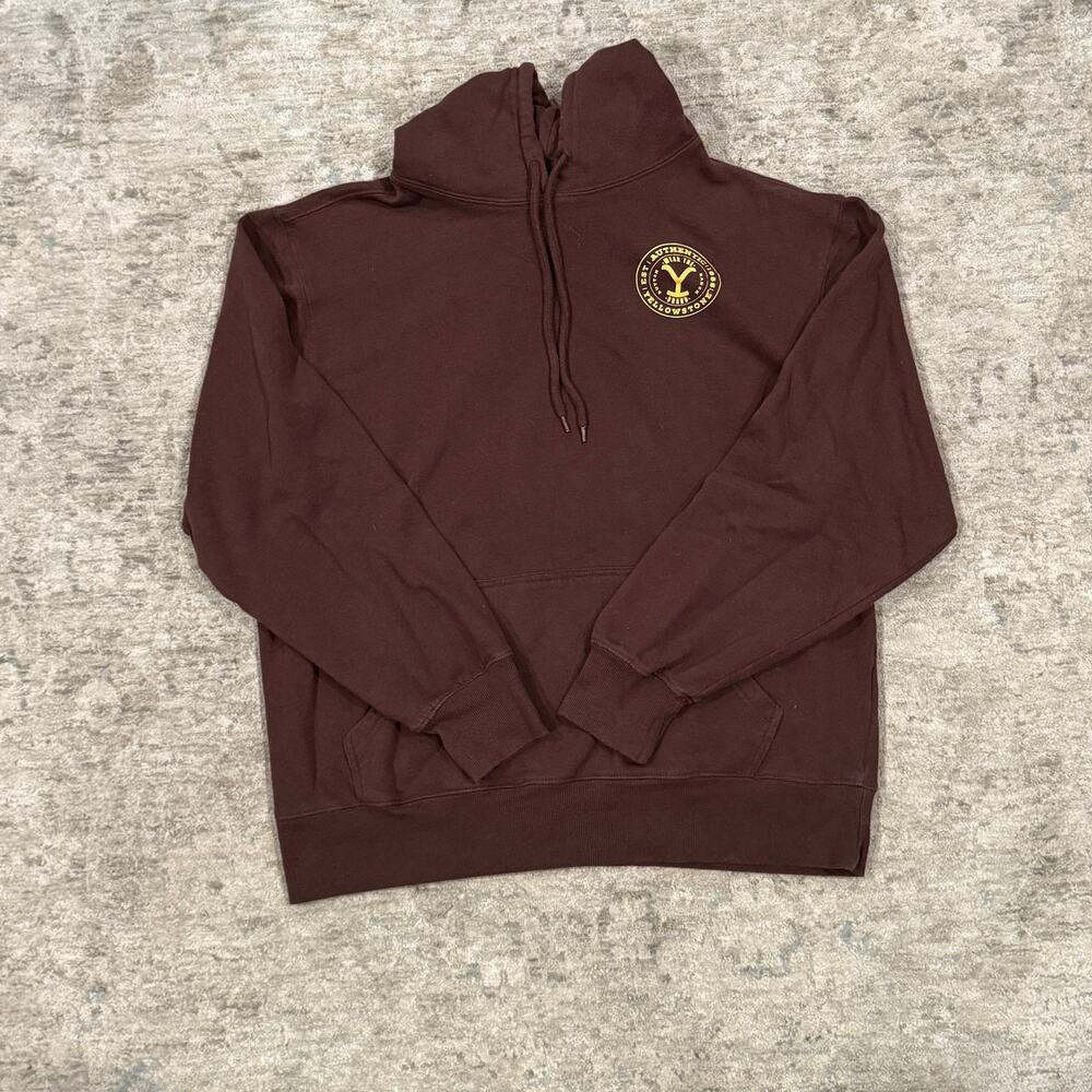 Yellowstone Brown Hoodie Size L